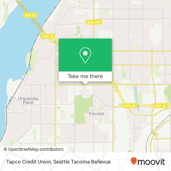 Mapa de Tapco Credit Union