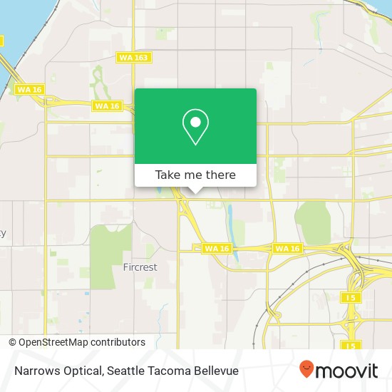 Narrows Optical map