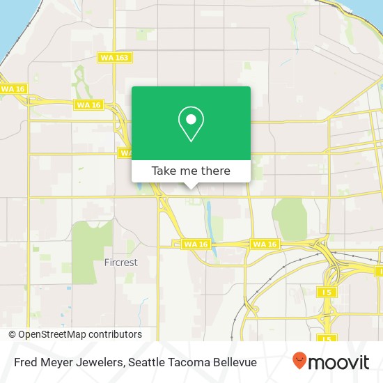 Fred Meyer Jewelers map