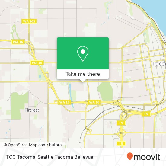 Mapa de TCC Tacoma