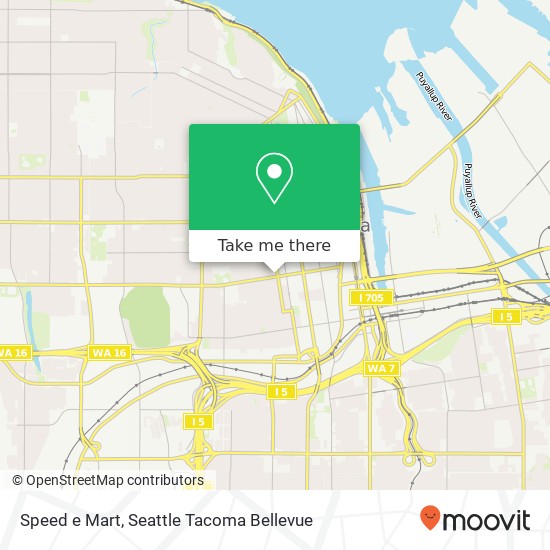 Speed e Mart map