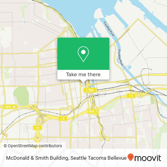McDonald & Smith Building map