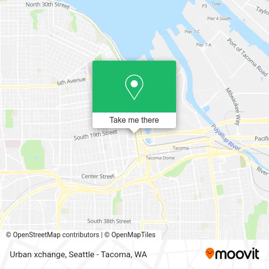Mapa de Urban xchange