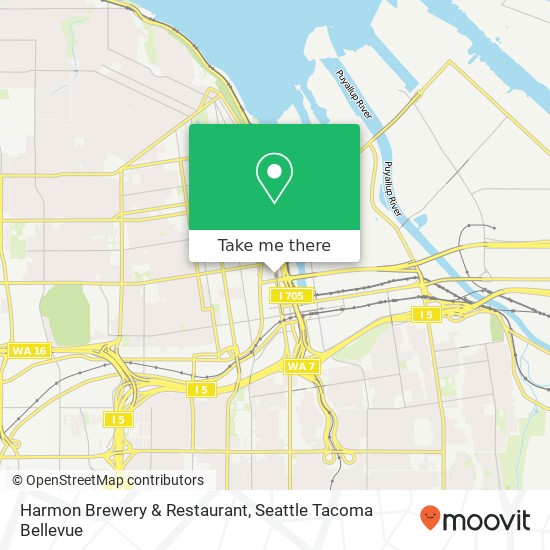 Harmon Brewery & Restaurant map