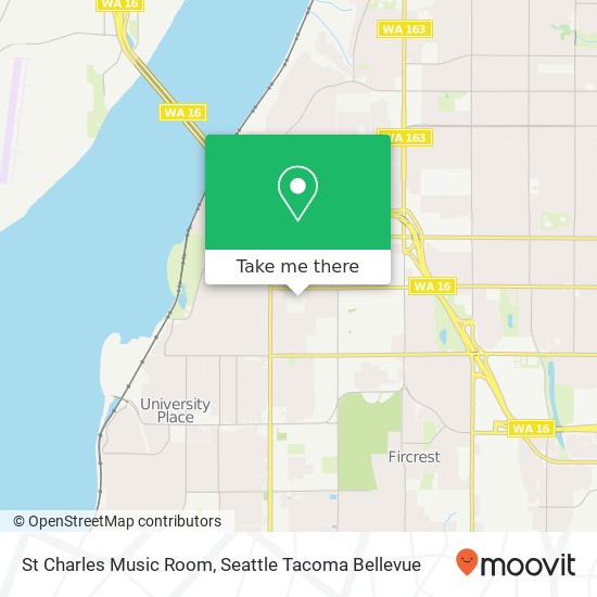 St Charles Music Room map