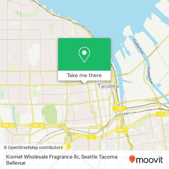 Kismet Wholesale Fragrance llc map