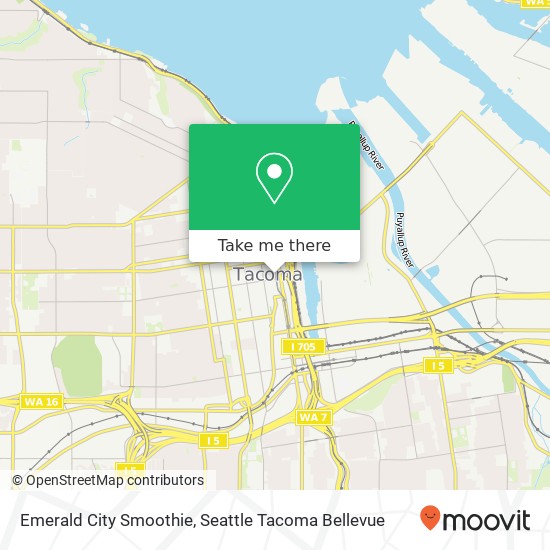 Emerald City Smoothie map