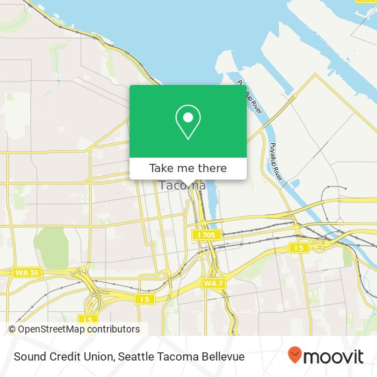 Sound Credit Union map