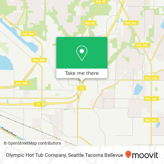 Mapa de Olympic Hot Tub Company