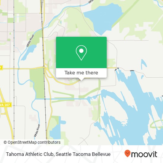 Mapa de Tahoma Athletic Club