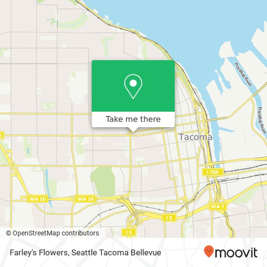 Farley's Flowers map