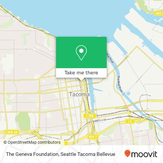 Mapa de The Geneva Foundation