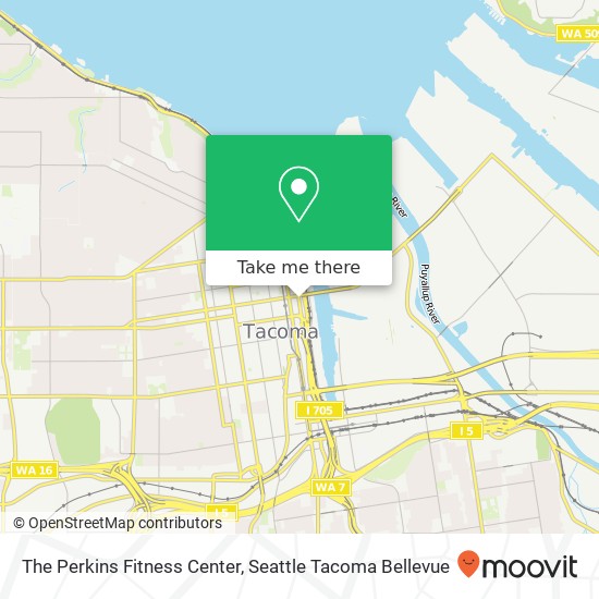 Mapa de The Perkins Fitness Center