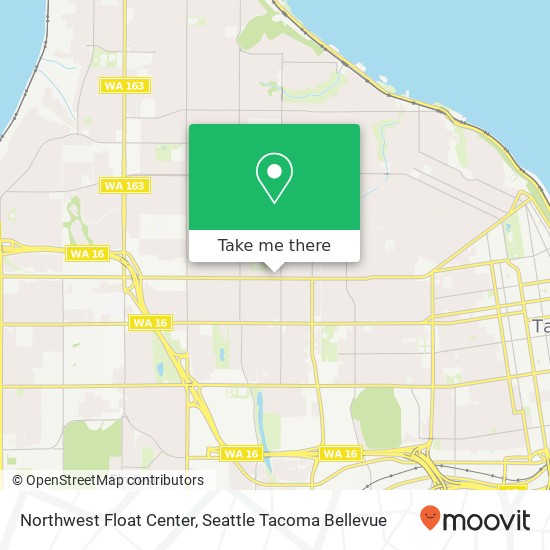 Mapa de Northwest Float Center