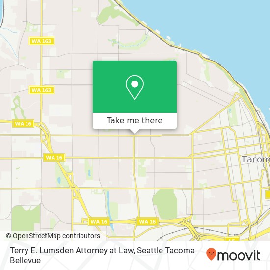 Mapa de Terry E. Lumsden Attorney at Law