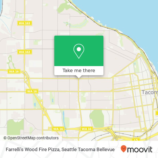 Farrelli's Wood Fire Pizza map