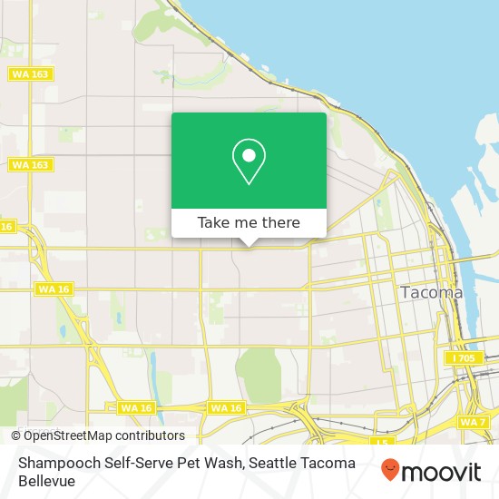 Shampooch Self-Serve Pet Wash map