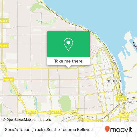 Sonia's Tacos (Truck) map