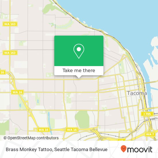 Brass Monkey Tattoo map
