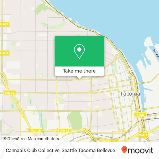 Cannabis Club Collective map