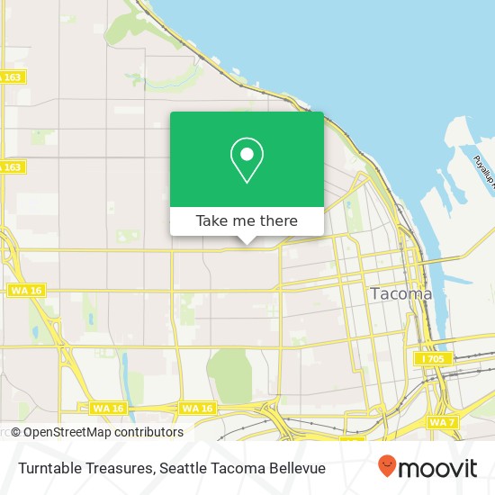 Mapa de Turntable Treasures