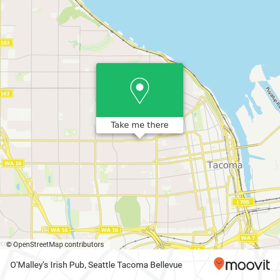 O'Malley's Irish Pub map
