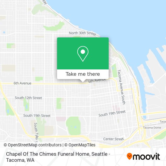 Chapel Of The Chimes Funeral Home map