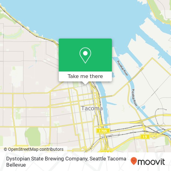 Mapa de Dystopian State Brewing Company