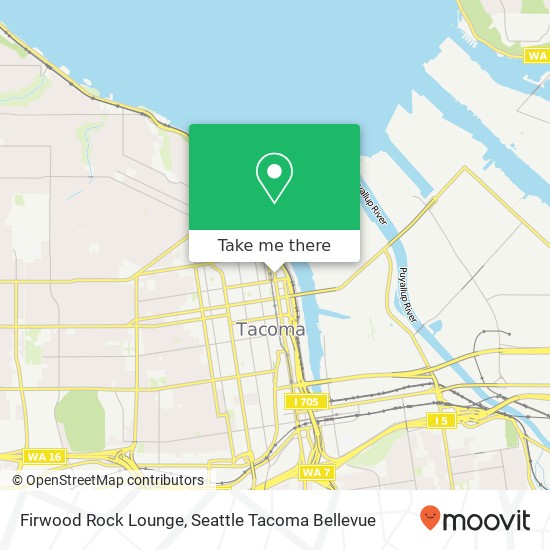 Mapa de Firwood Rock Lounge