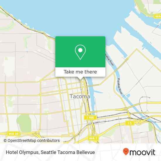Mapa de Hotel Olympus