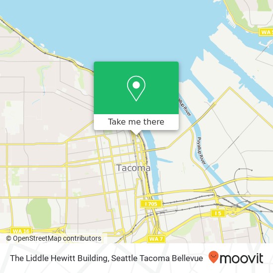 The Liddle Hewitt Building map