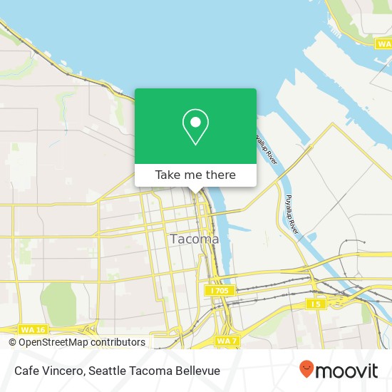 Mapa de Cafe Vincero