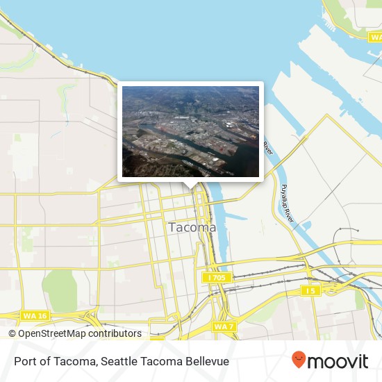 Mapa de Port of Tacoma