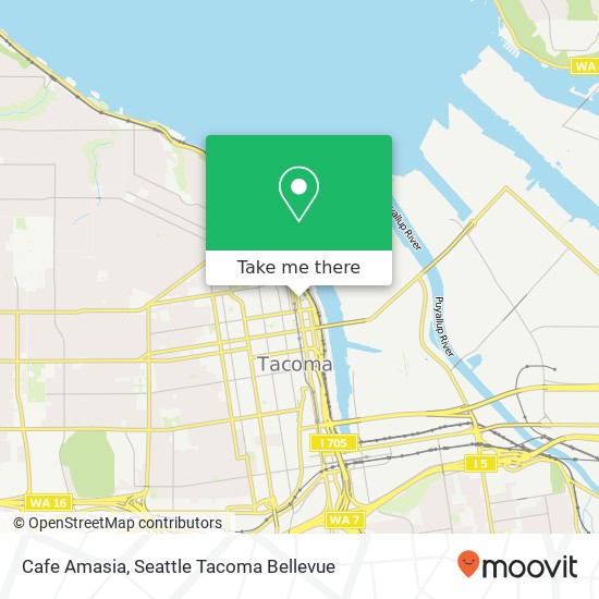 Cafe Amasia map