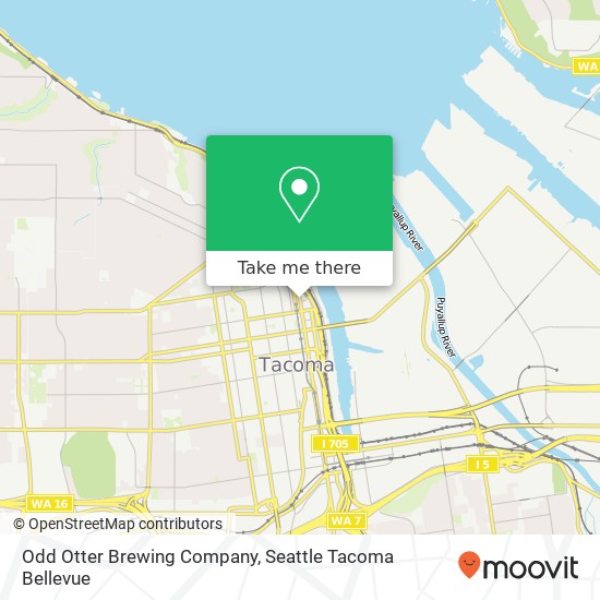 Mapa de Odd Otter Brewing Company