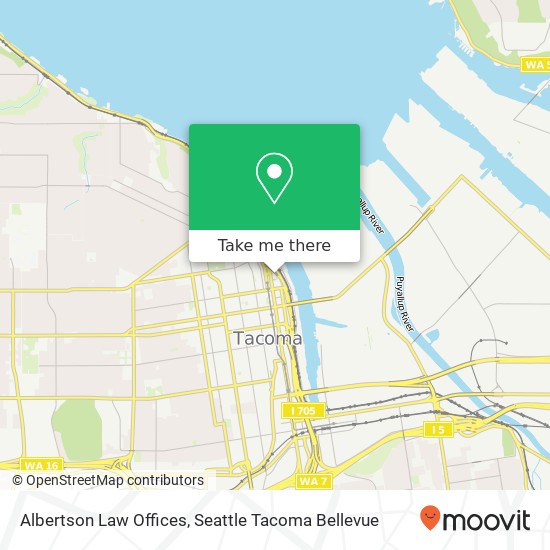 Albertson Law Offices map