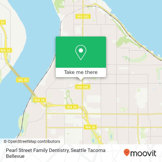 Pearl Street Family Dentistry map