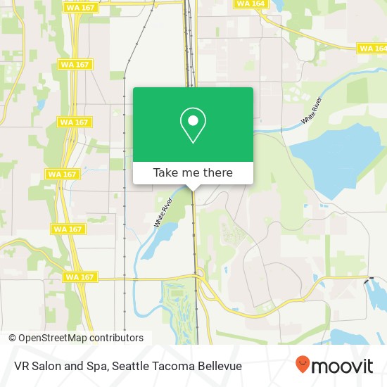 Mapa de VR Salon and Spa