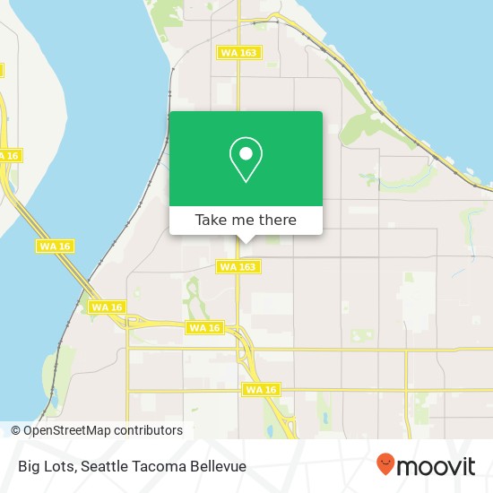 Big Lots map