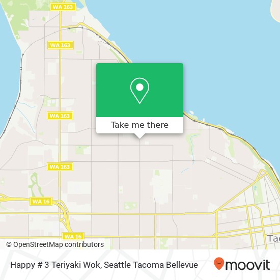 Mapa de Happy # 3 Teriyaki Wok