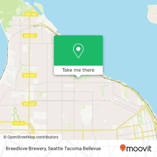 Breedlove Brewery map