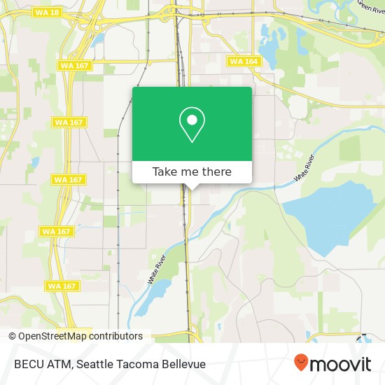 BECU ATM map