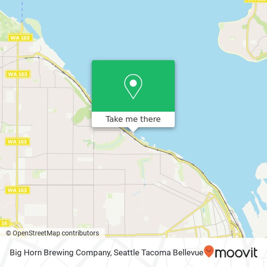 Big Horn Brewing Company map