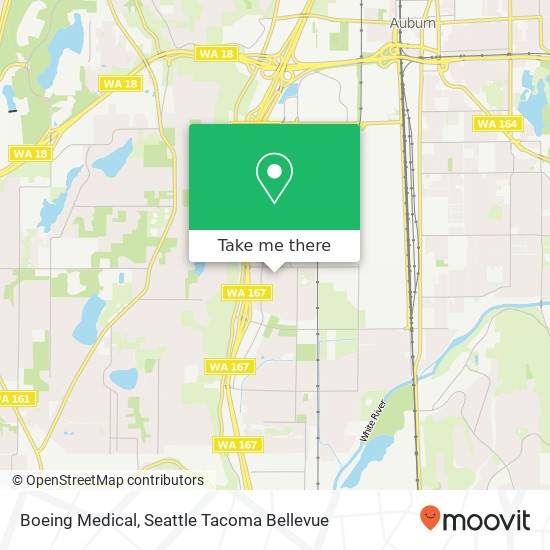 Boeing Medical map