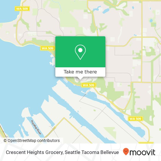 Crescent Heights Grocery map