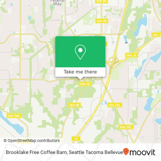 Brooklake Free Coffee Barn map