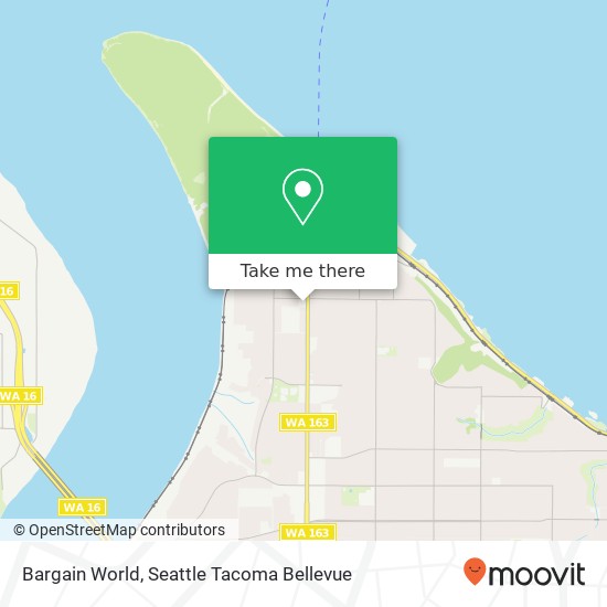 Bargain World map