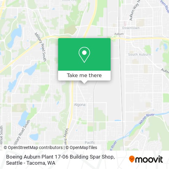 Boeing Auburn Plant 17-06 Building Spar Shop map