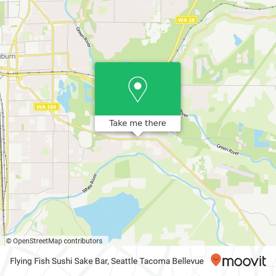 Flying Fish Sushi Sake Bar map