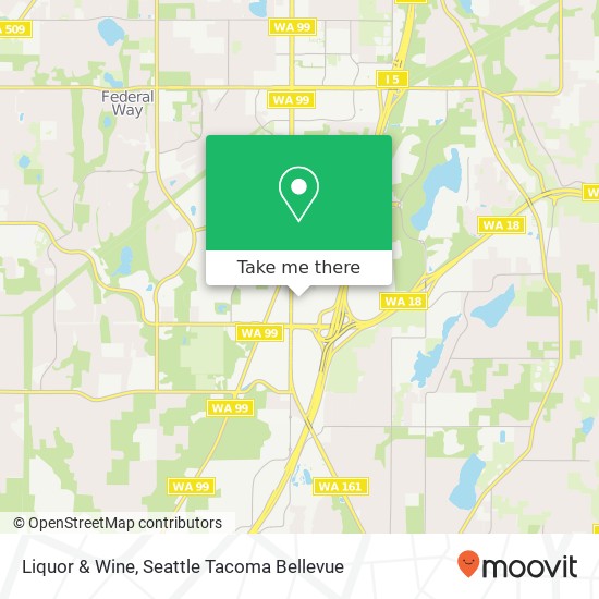 Mapa de Liquor & Wine